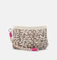 Via Limone Leopard Beige Clutch voor dames (376494)