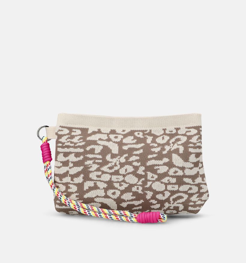 Via Limone Leopard Beige Clutch voor dames (376494)