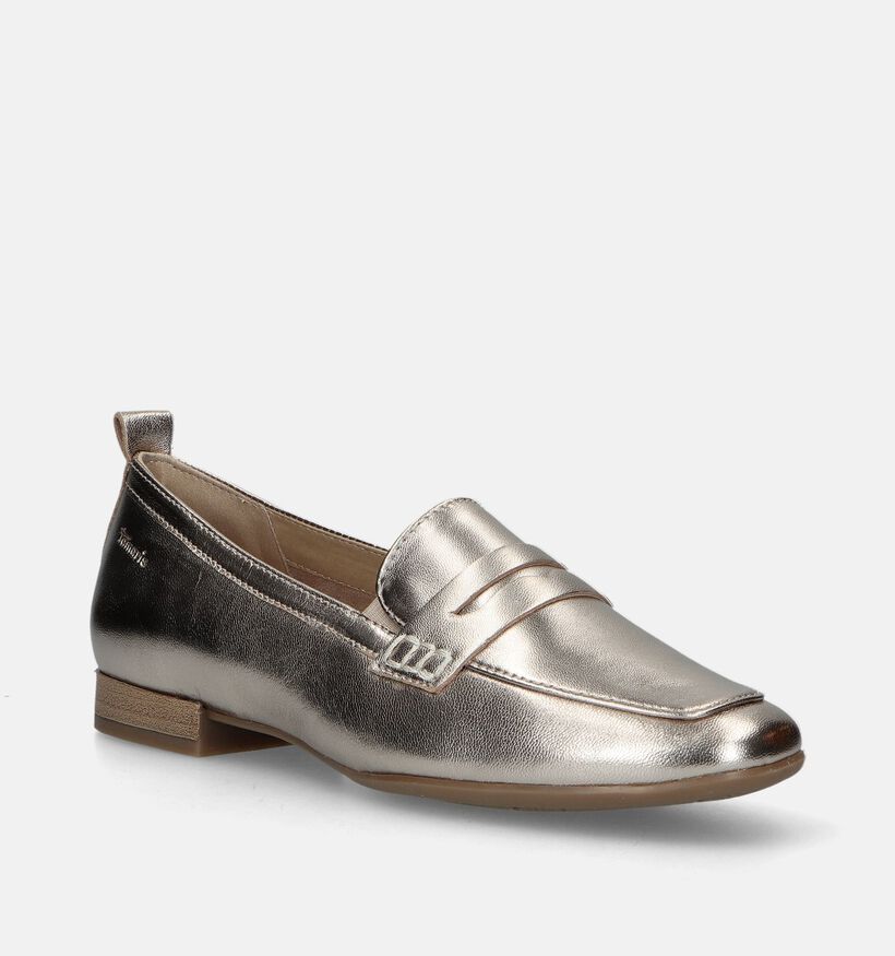 Tamaris Comfort Gouden Loafers voor dames (336038) - geschikt voor steunzolen