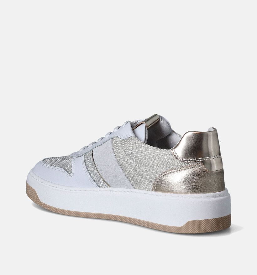 NeroGiardini Witte Sneakers voor dames (351959) - geschikt voor steunzolen