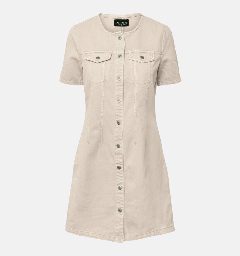 Pieces Tara Beige A-lijn jurk voor dames (335725)