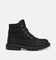 Geox Shaylax Boots &agrave; lacets en Noir pour gar&ccedil;ons (377725) - pour semelles orthop&eacute;diques