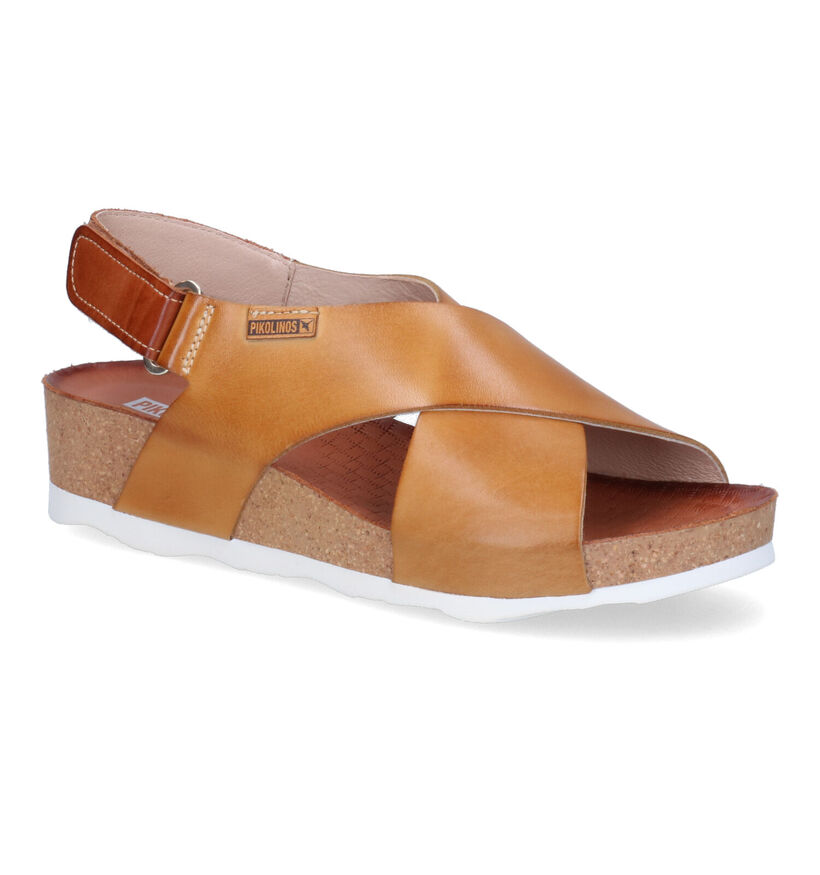 Pikolinos Mahon Cognac Sandalen voor dames (339571)