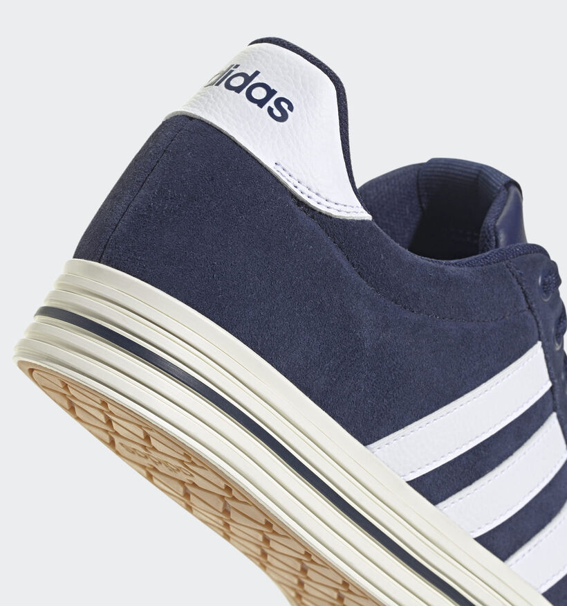 adidas Daily 4.0 Baskets en Bleu pour hommes (380249) - pour semelles orthop&eacute;diques