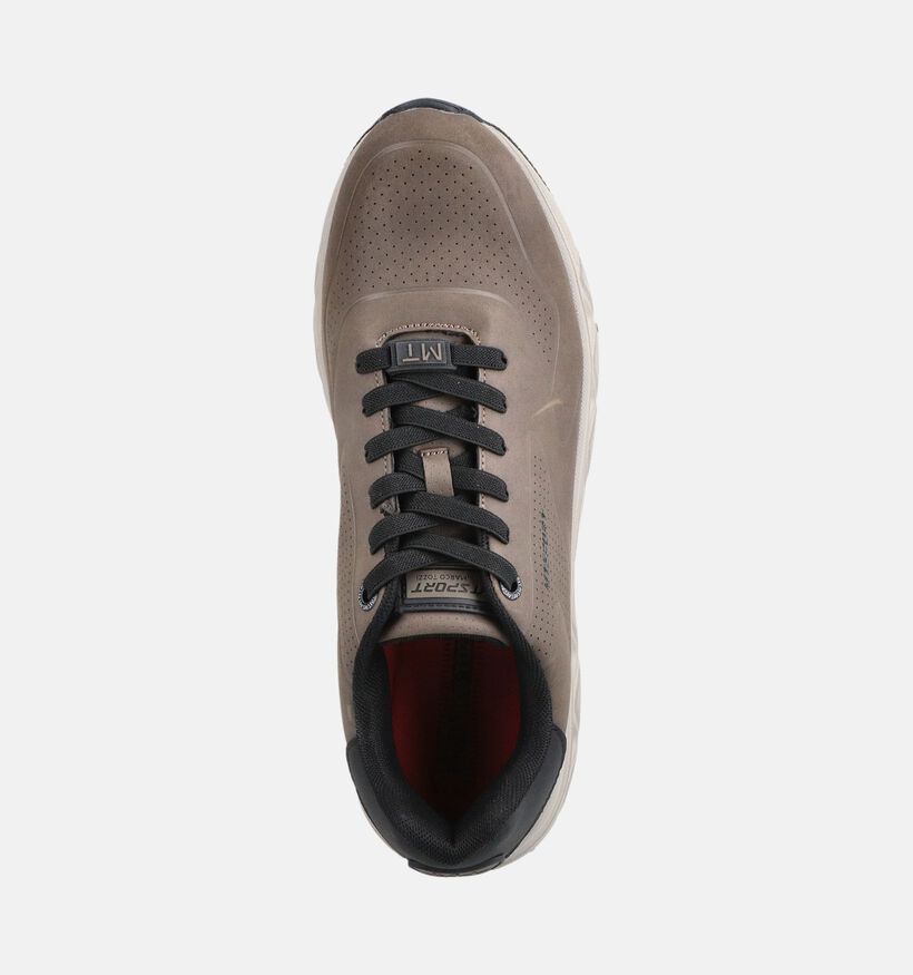 Marco Tozzi Chaussures plates en Taupe pour hommes (377513) - pour semelles orthop&eacute;diques