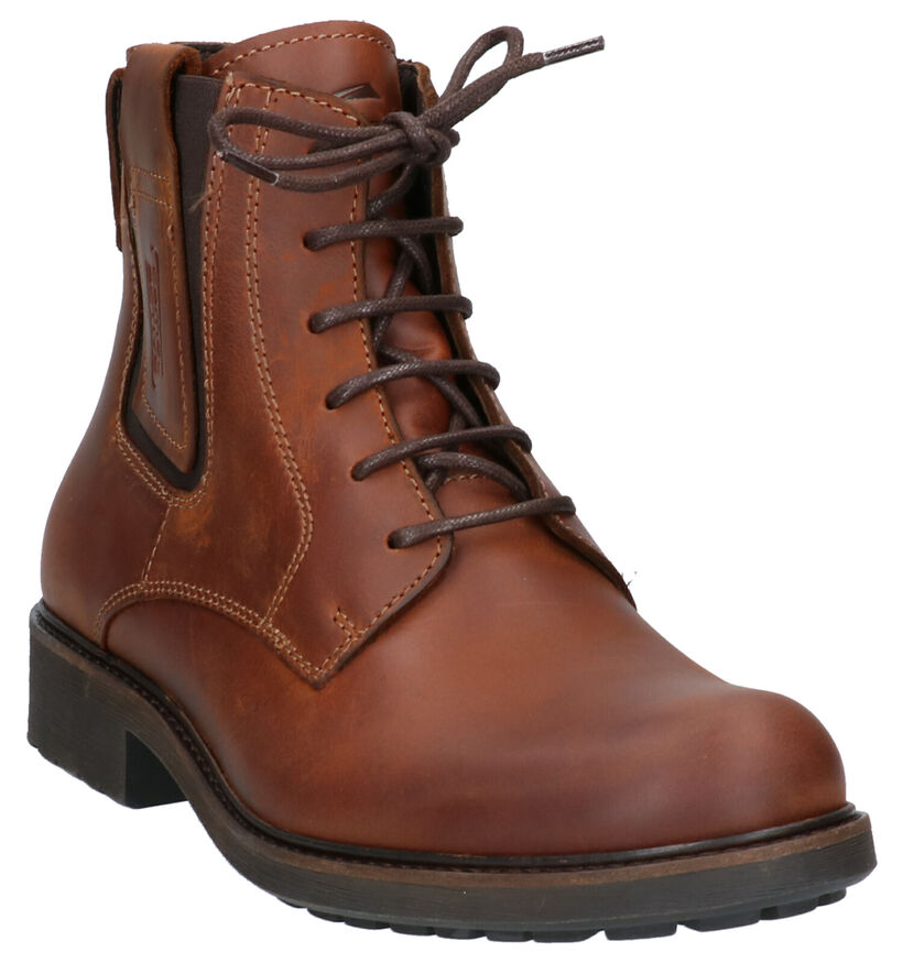 Camel Active Chelsea Bottines en Marron en cuir (259390)