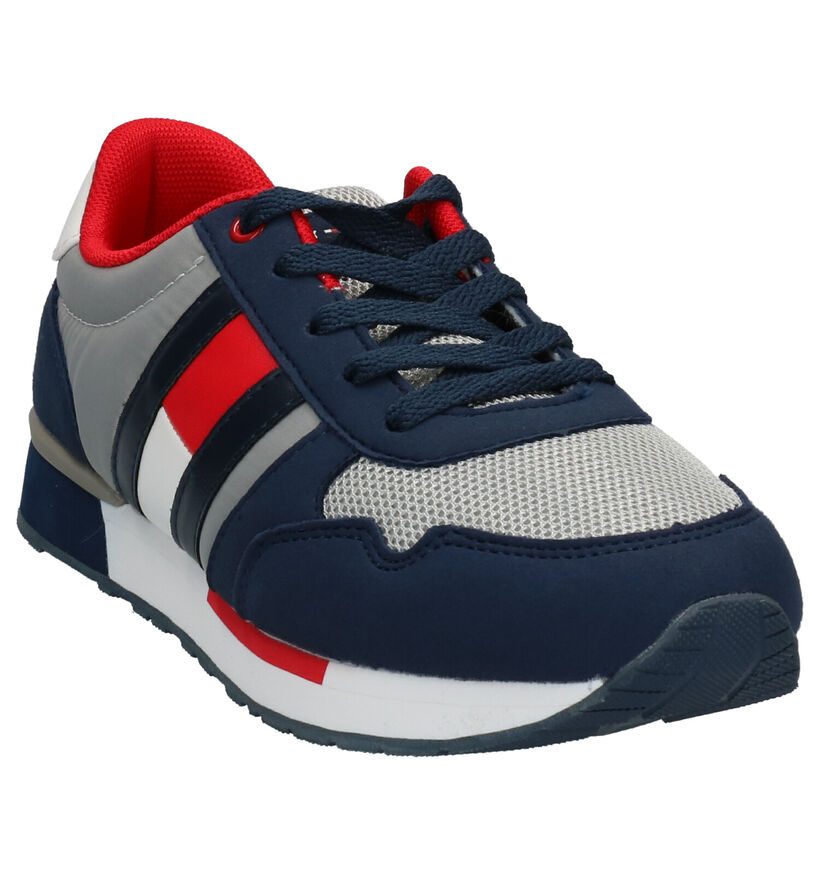 Tommy Hilfiger Blauwe Sneakers in kunstleer (266588)
