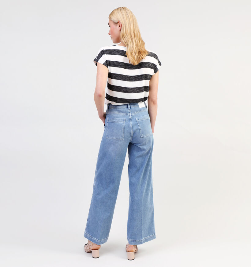 comma casual identity Jeans bootcut en Bleu pour femmes (341682)