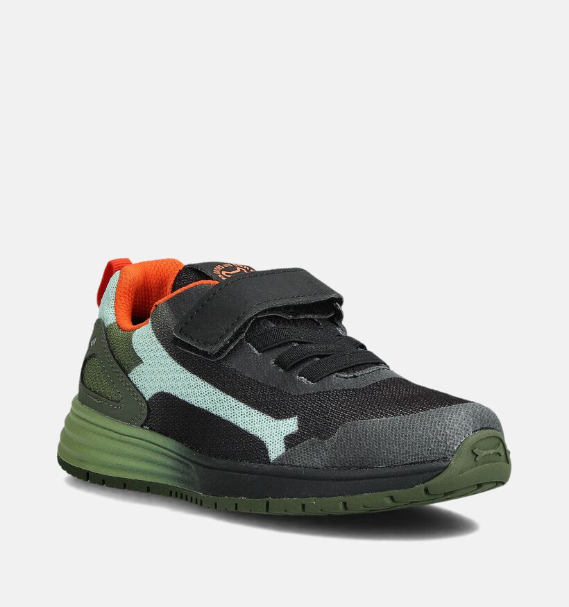 STONES and BONES Swift Zwarte Sneakers voor jongens (363947) - geschikt voor steunzolen