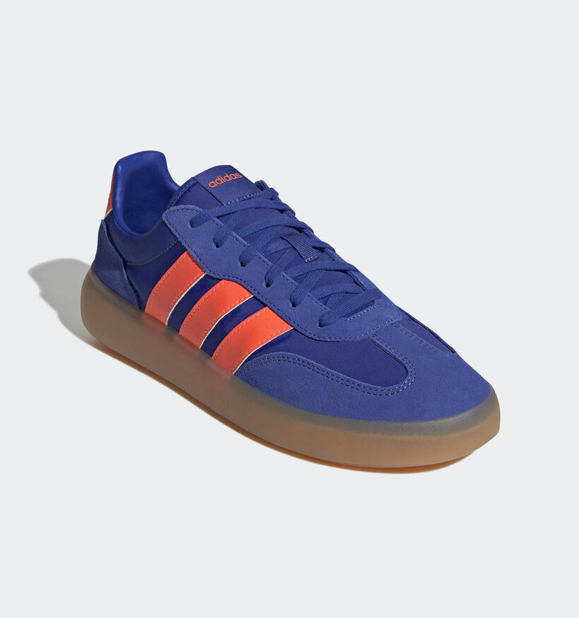 adidas Barreda Decode Blauwe/Oranje Sneakers voor heren (359483) - geschikt voor steunzolen