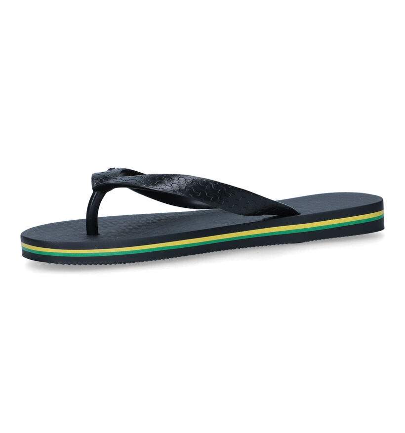 Ipanema Classic Brasil Tongs en Noir pour garçons (322982)