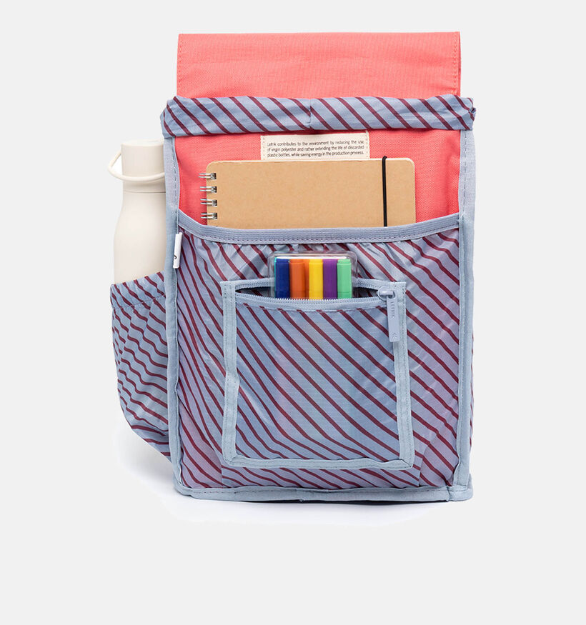 Lefrik Scout Mini Stipes Rode Rugzak voor dames, meisjes, heren, jongens (341610)