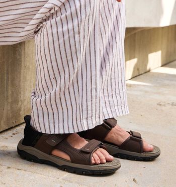 Skechers Arch Fit Sandales Noir