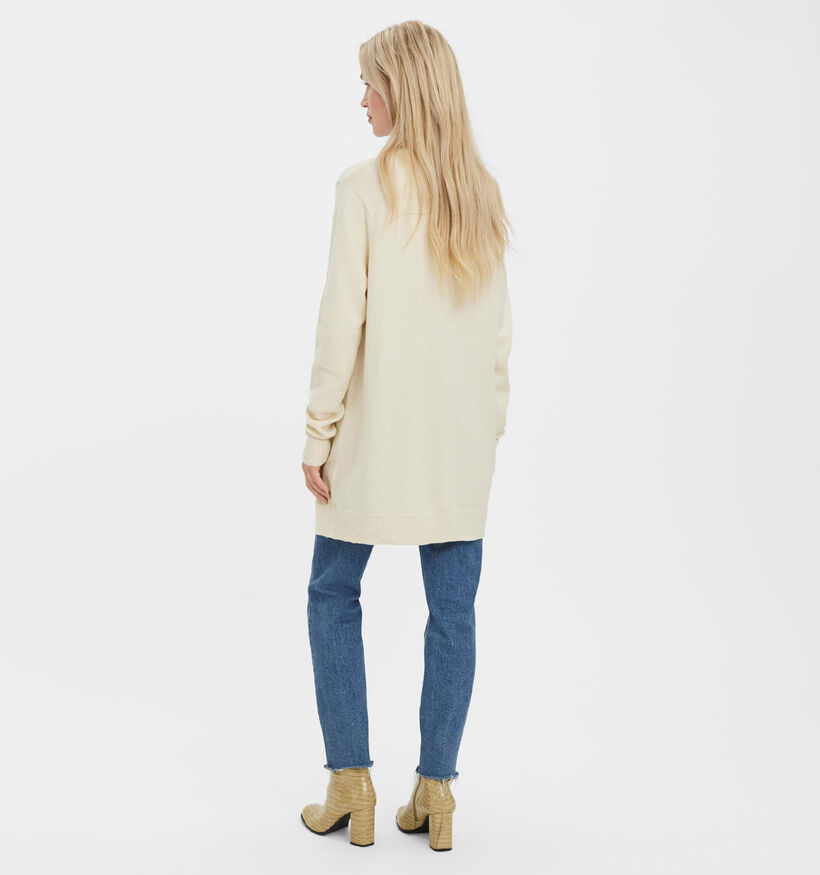 Vero Moda Lillie Cardigan tricoté en Noir pour femmes (328956)