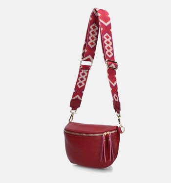 Via Limone Crossbody tassen Bordeaux