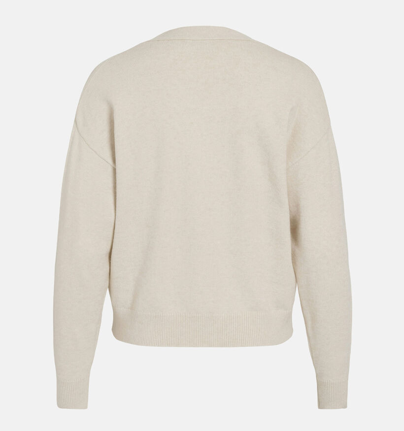 Vila Viril Lichtbeige Cardigan voor dames (368083)