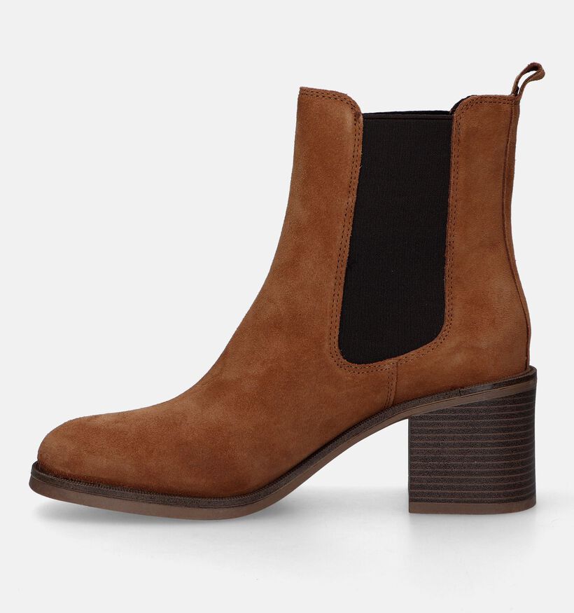 Esprit Bottines à talons en Cognac pour femmes (326972)