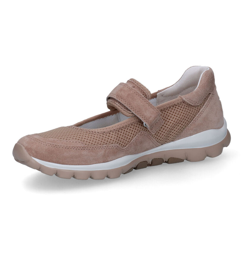 Gabor Rollingsoft Kaki Ballerina's in nubuck (308437)