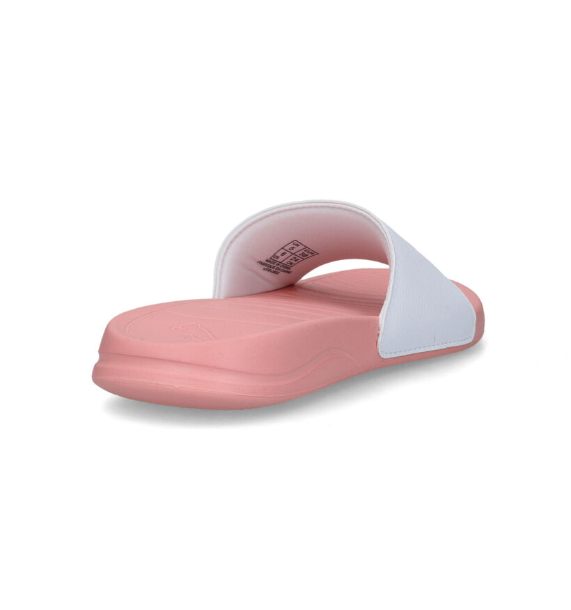 Puma Popcat Claquettes de piscine en Rose pour femmes (318668)