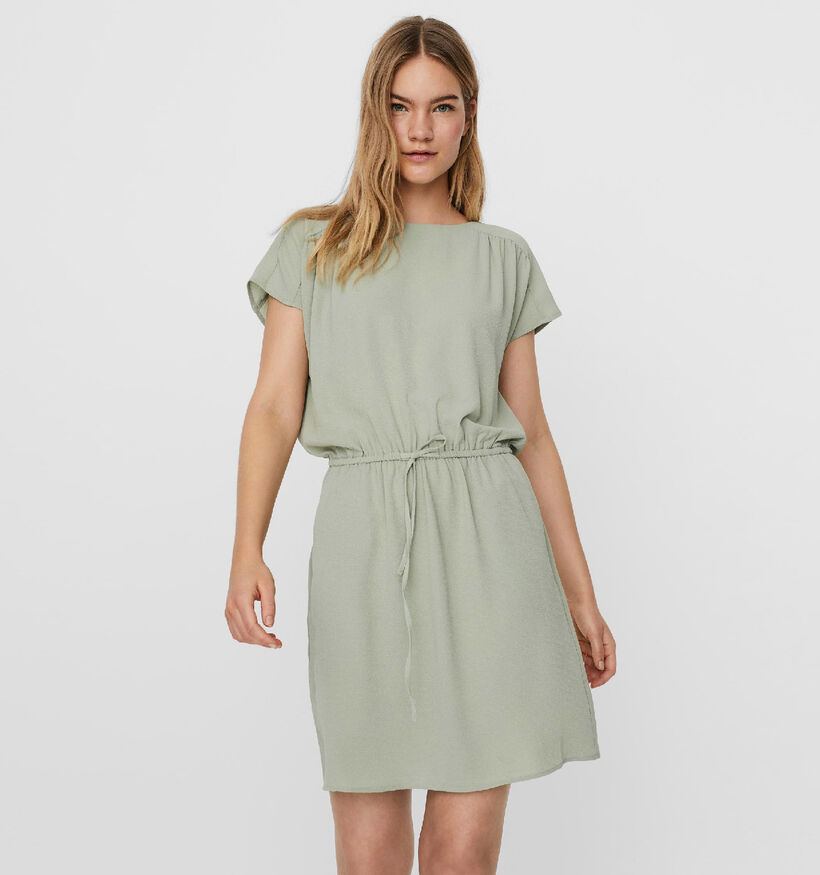 Vero Moda Sasha Robe en Vert (301411)