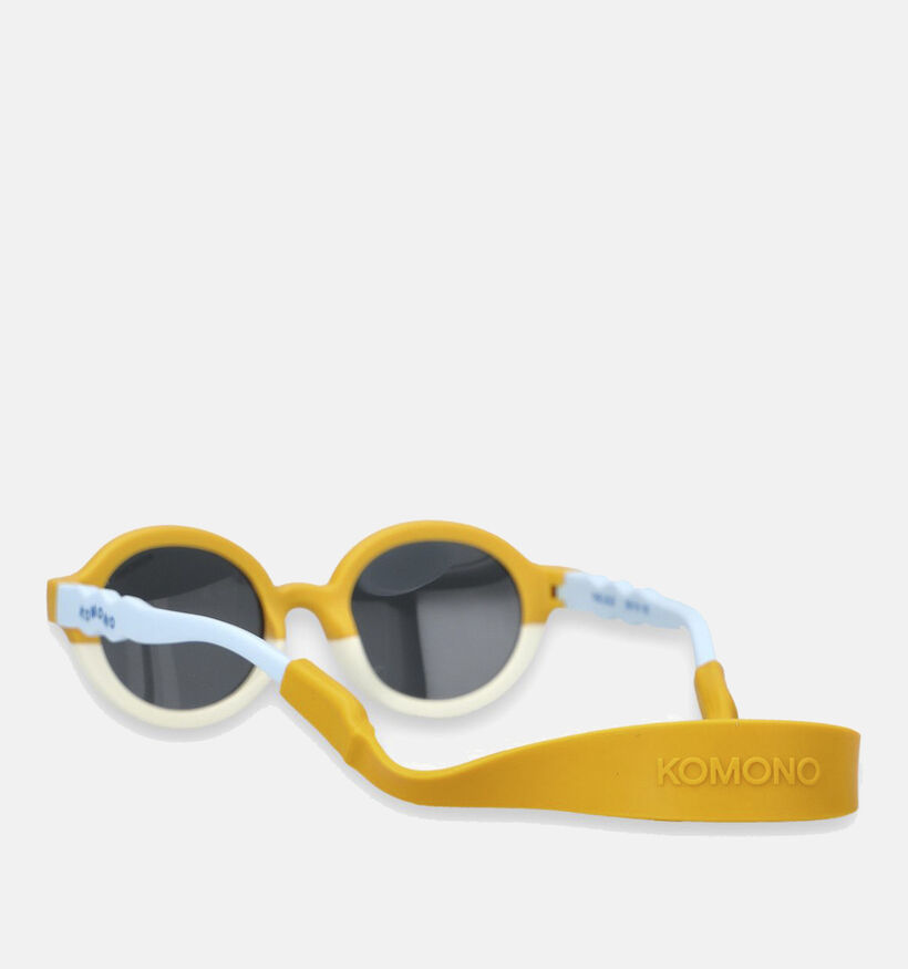 Komono Lele Lemon Triplets Lunettes de soleil en Jaune/Beige pour filles, gar&ccedil;ons (371545)
