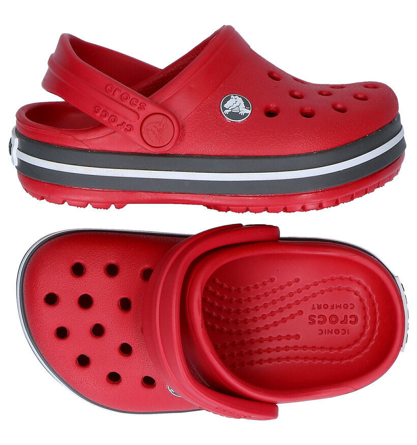 Crocs Crocband Nu-pieds en Bleu pour filles, garçons (340879)