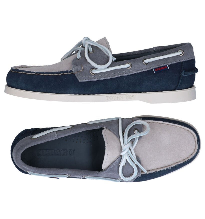 Sebago Dockside Portland Flesh Out Cognac Bootschoenen voor heren (336838)