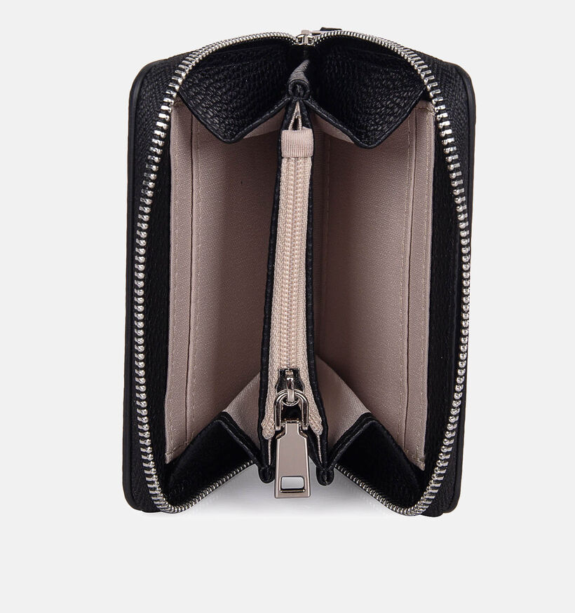 Laurent David Porte-monnaie zipp&eacute; en Noir pour femmes (374050)