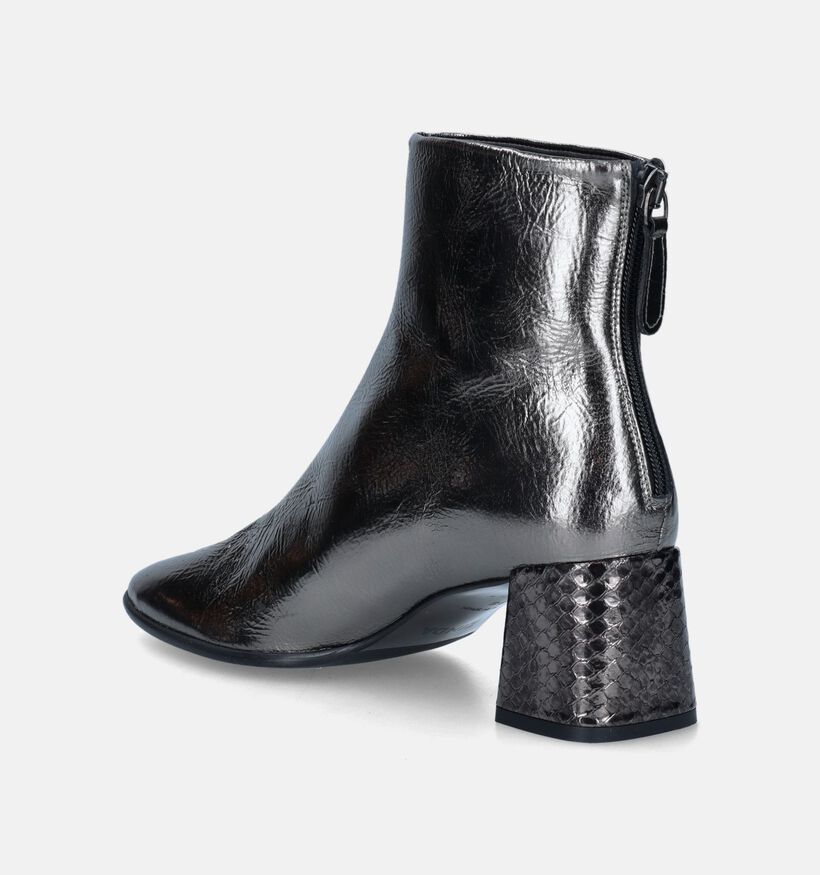 Zinda Bottillons avec talon en Argent pour femmes (348495)
