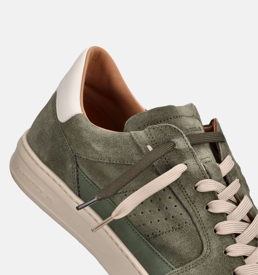 Ambitious Anopolis Kakigroene Sneakers voor heren (373695) - geschikt voor steunzolen