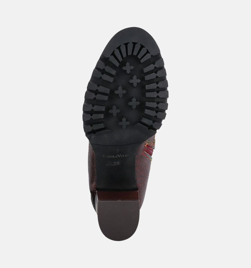 Laura Vita Kadio 12 Bottines en Bordeaux pour femmes (381111)