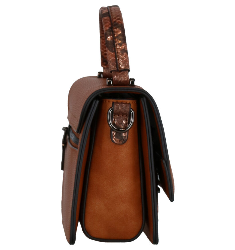 Emmy Wieleman Cognac Handtas in kunstleer (271782)