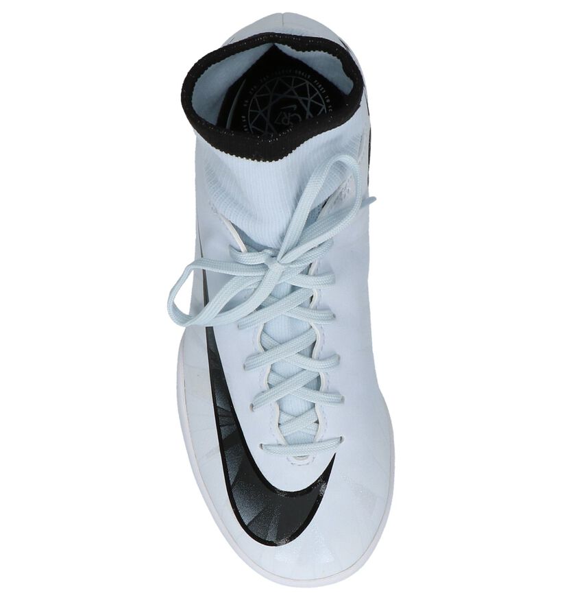 Nike Mercurial Chaussures de foot en Blanc en simili cuir (205788)