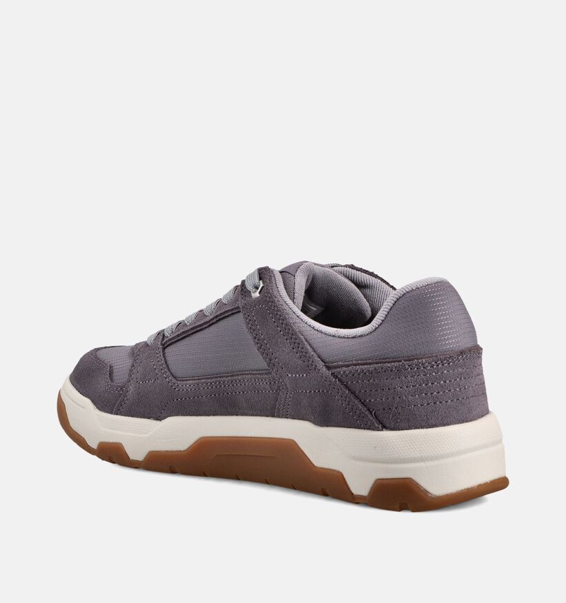 Caterpillar Theorem Baskets basses en Gris pour hommes (370029) - pour semelles orthop&eacute;diques