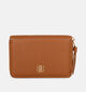 Laurent David Cognac Portemonnee met Rits voor dames (381572)