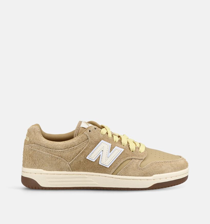 New Balance 480 Donkerbeige Sneakers voor heren (375126) - geschikt voor steunzolen