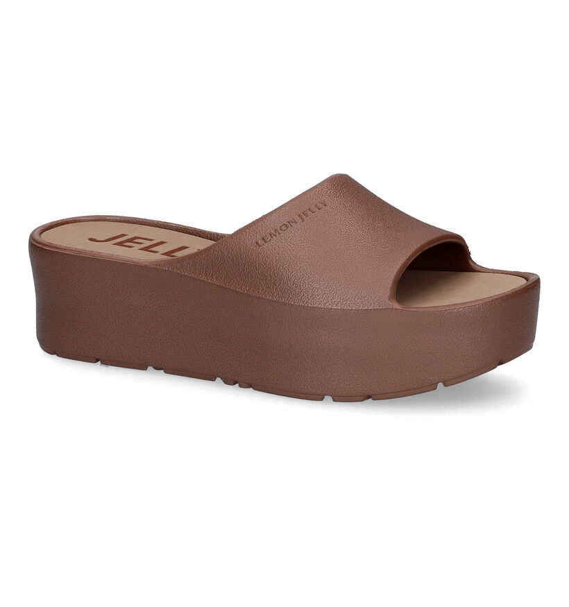 Lemon Jelly Sunny Bronzen Badslippers voor dames (310276) - geschikt voor steunzolen