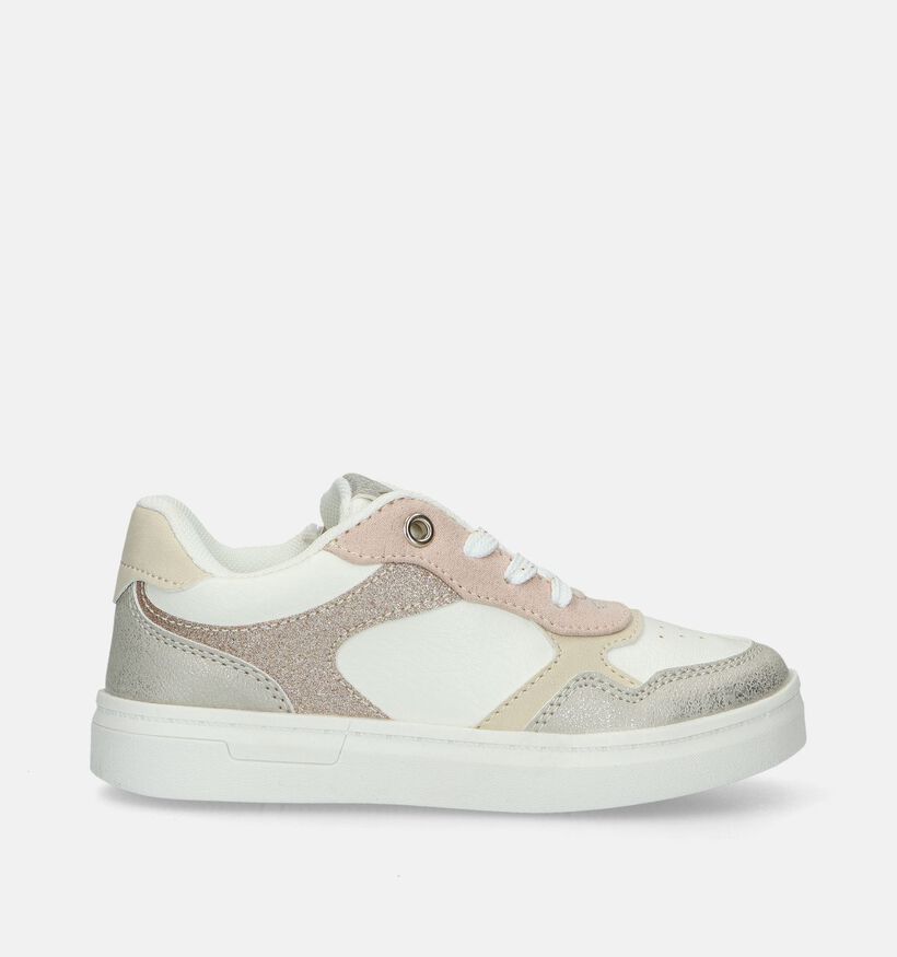 Milo & Mila Witte Sneakers voor meisjes (338484) - geschikt voor steunzolen