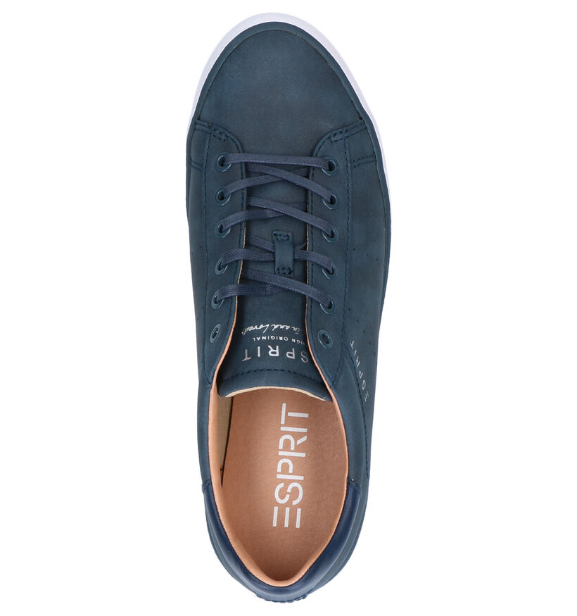 Esprit Miana Lu Chaussures à lacets en Bleu en simili cuir (270269)