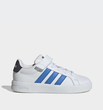 adidas Grand Court Baskets ftwr white/ Lucid Ray Blue/ Aurora Onix