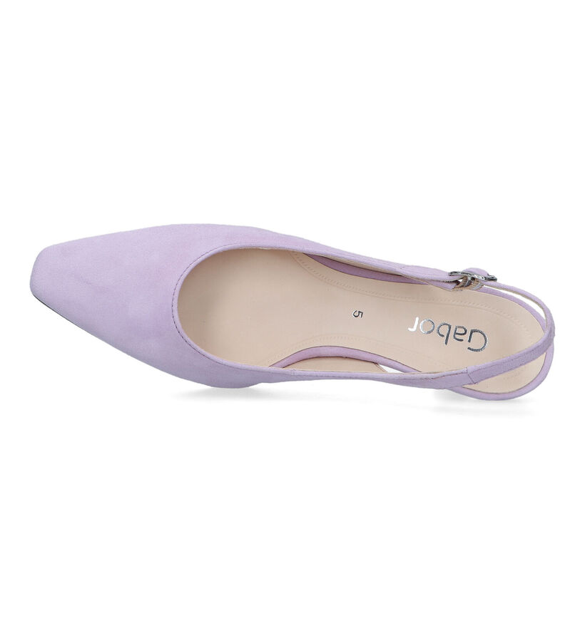 Gabor Escarpins slingback en Violet pour femmes (323197)