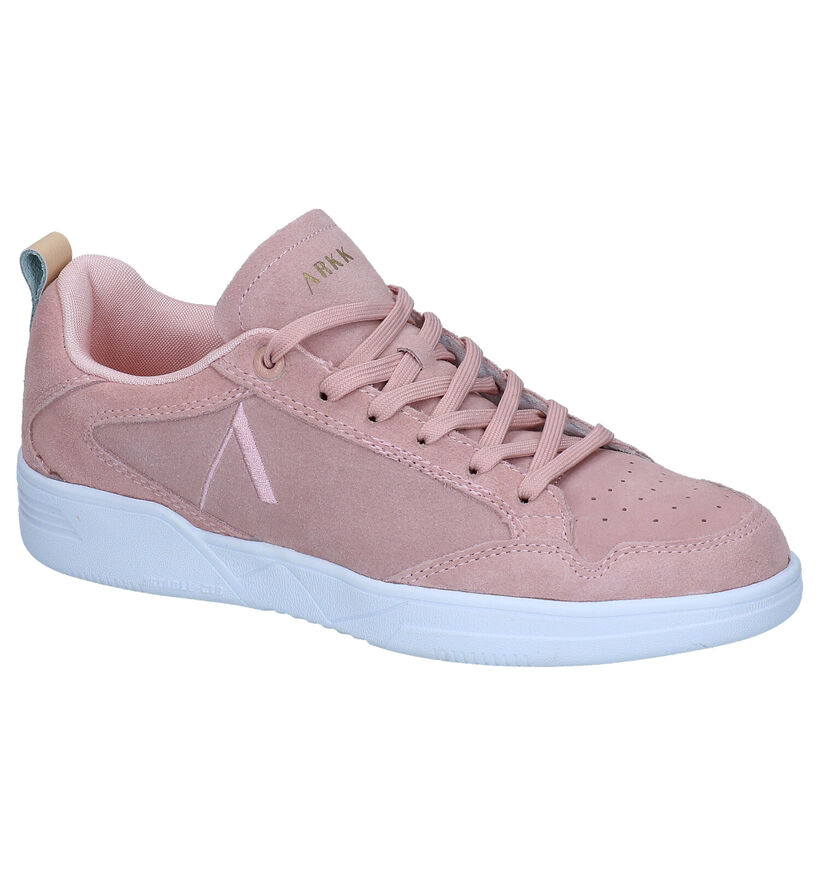 ARKK Baskets basses en Rosé en daim (292639)
