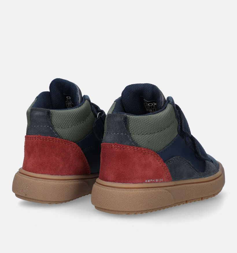 Geox Theleven Chaussures à velcro en Bleu pour garçons (329873)