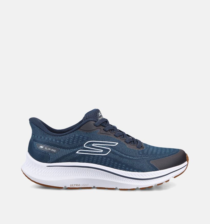 Skechers Go Run Consistent 2.0 Baskets en Bleu fonc&eacute; pour hommes (375649)