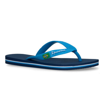 Teenslippers blauw