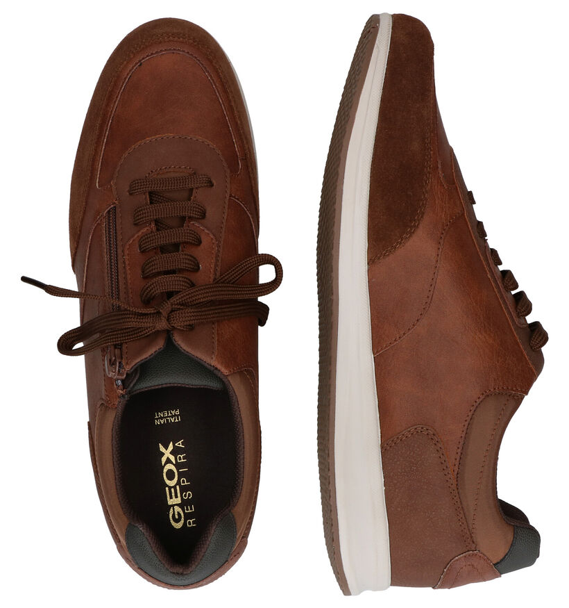 Geox Avery Cognac Veterschoenen voor heren (294766)