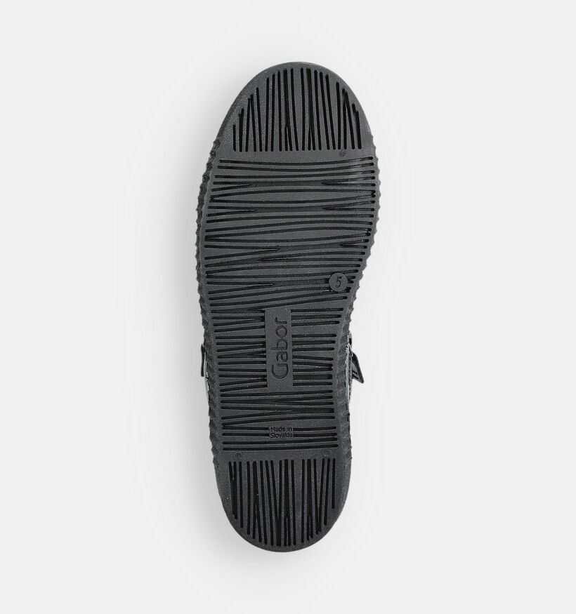 Gabor Chaussures à lacets en Noir pour femmes (363099) - pour semelles orthopédiques