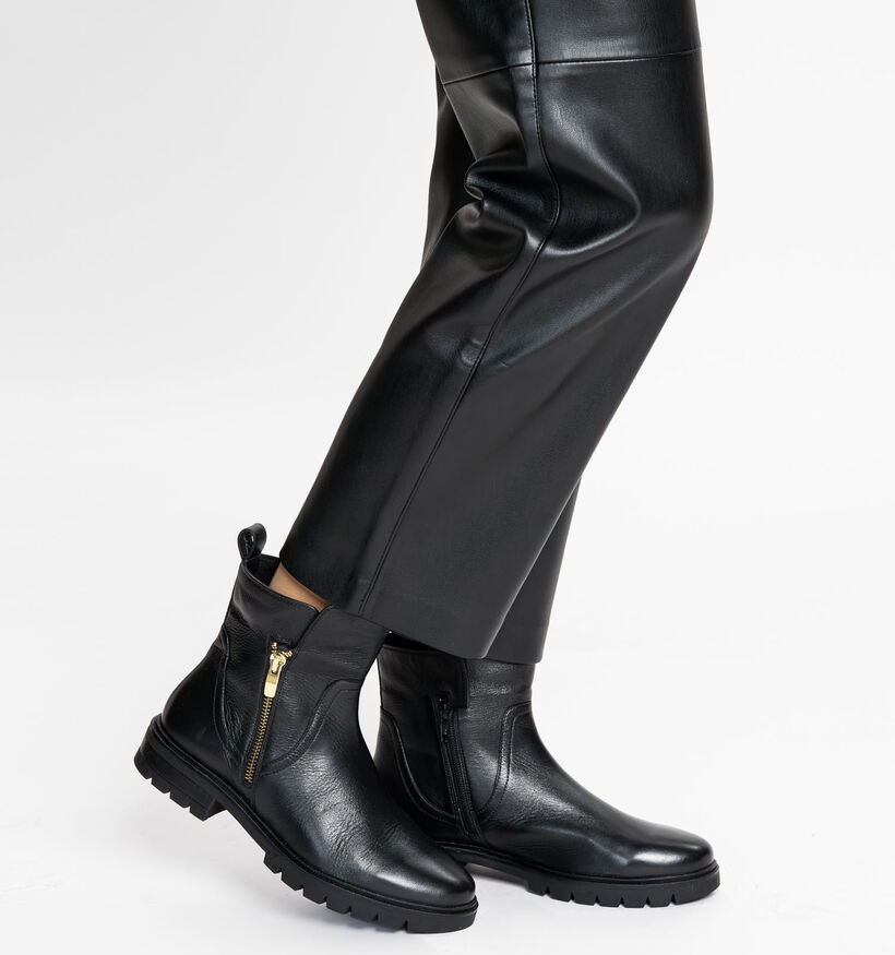 Ara Zwarte Boots voor dames (363586) - geschikt voor steunzolen