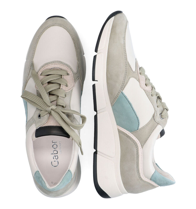 Gabor OptiFit Grijze Sneakers voor dames (315276) - geschikt voor steunzolen