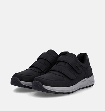 Rieker Low Chaussures plates Noir/Marron